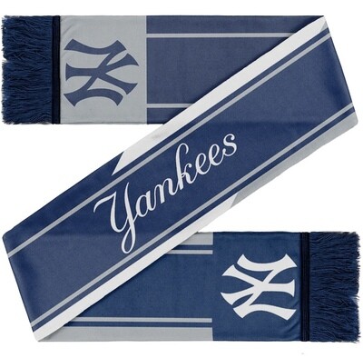 New York Yankees Color Wave Adult Knit Scarf