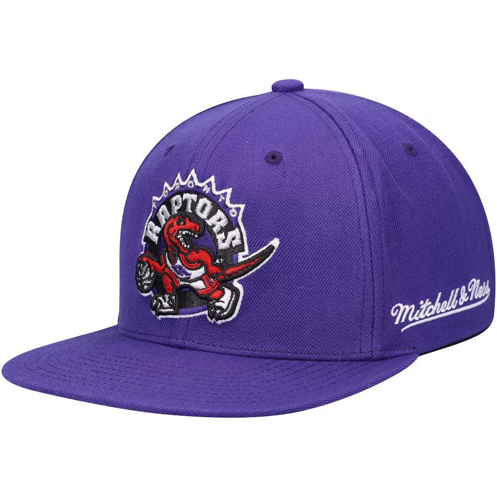 Toronto Raptors Men’s English Dropback Mitchell & Ness Snapback Hat Toronto Raptors Men’s English Dropback Mitchell & Ness Snapback Hat
