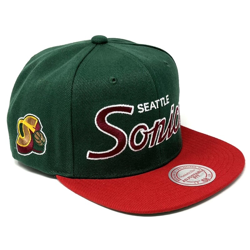 Seattle SuperSonics Men’s Mitchell & Ness Snapback Hat Seattle SuperSonics Men’s Mitchell & Ness Snapback Hat