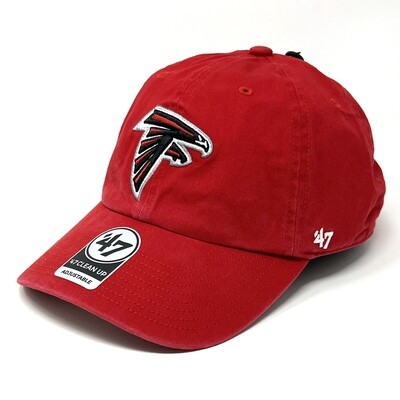 Atlanta Falcons Men’s 47 Brand Clean Up Adjustable Hat Atlanta Falcons Men’s 47 Brand Clean Up Adjustable Hat
