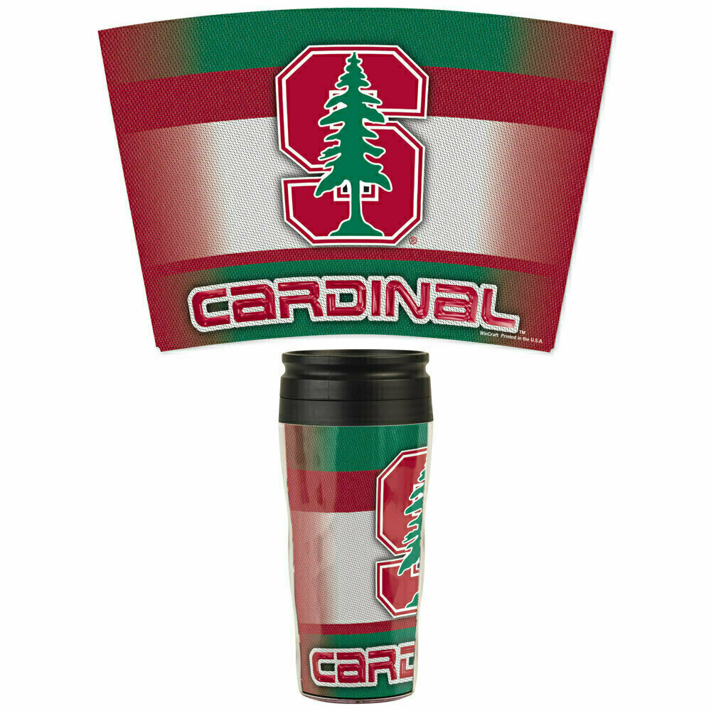 Stanford Cardinal 16oz Acrylic Travel Tumbler