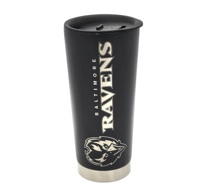 Baltimore Ravens 18oz Team Draft Travel Tumbler