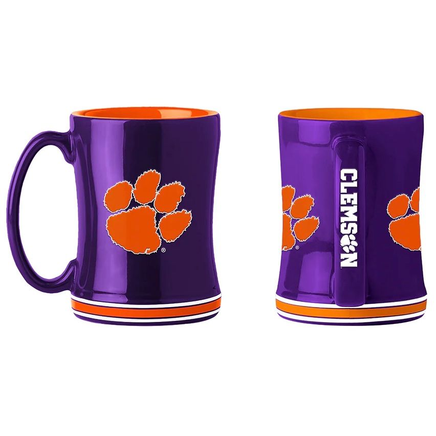 Clemson Tigers 14oz Relief Coffee Mug