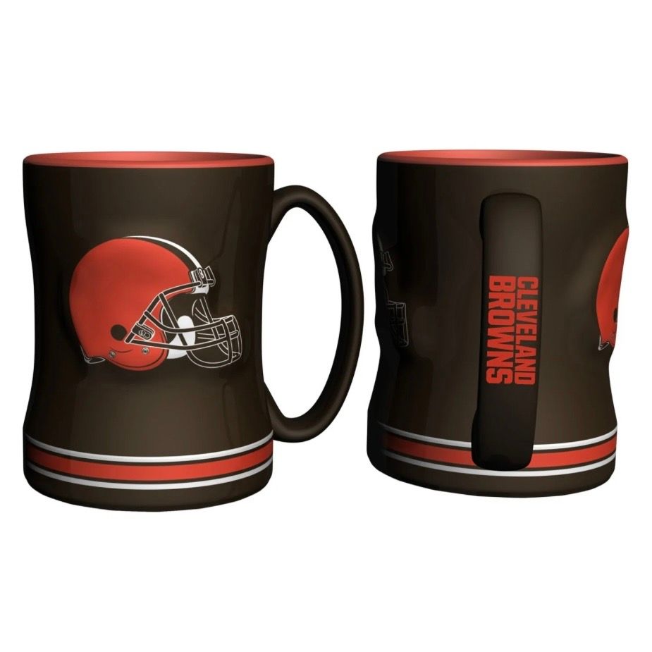 Cleveland Browns 14oz Relief Coffee Mug Cleveland Browns 14oz Relief Coffee Mug
