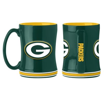 Green Bay Packers 14oz Relief Coffee Mug