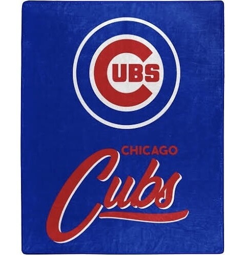 Chicago Cubs 50 Chicago Cubs 50" x 60" Signature Plush Raschel Blanket