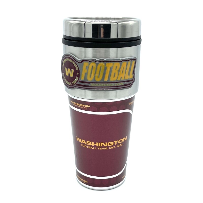 Washington Football Team 16oz Travel Tumbler Washington Football Team 16oz Travel Tumbler