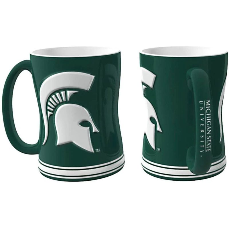 Michigan State Spartans 14oz Relief Coffee Mug