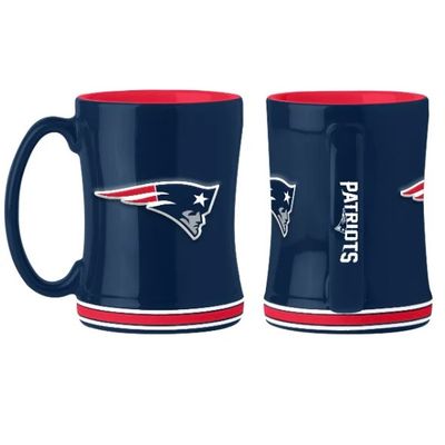 New England Patriots 14oz Relief Coffee Mug
