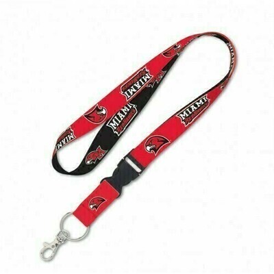 Miami Redhawks 1" Lanyard