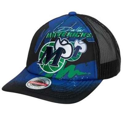Dallas Mavericks Men’s Mitchell & Ness NBA Hyper Trucker Snapback Hat