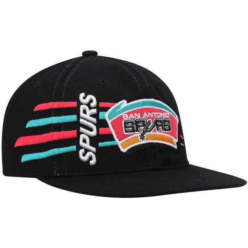 San Antonio Spurs Men’s Retro Bolt Mitchell & Ness Snapback Hat San Antonio Spurs Men’s Retro Bolt Mitchell & Ness Snapback Hat