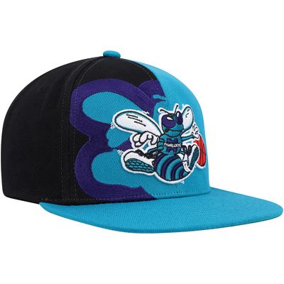 Charlotte Hornets Men’s Retroline Mitchell & Ness Snapback Hat Charlotte Hornets Men’s Retroline Mitchell & Ness Snapback Hat