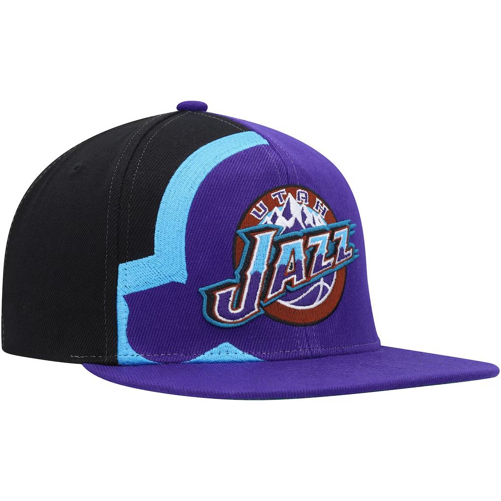 Utah Jazz Men’s Retroline Mitchell & Ness Snapback Hat Utah Jazz Men’s Retroline Mitchell & Ness Snapback Hat