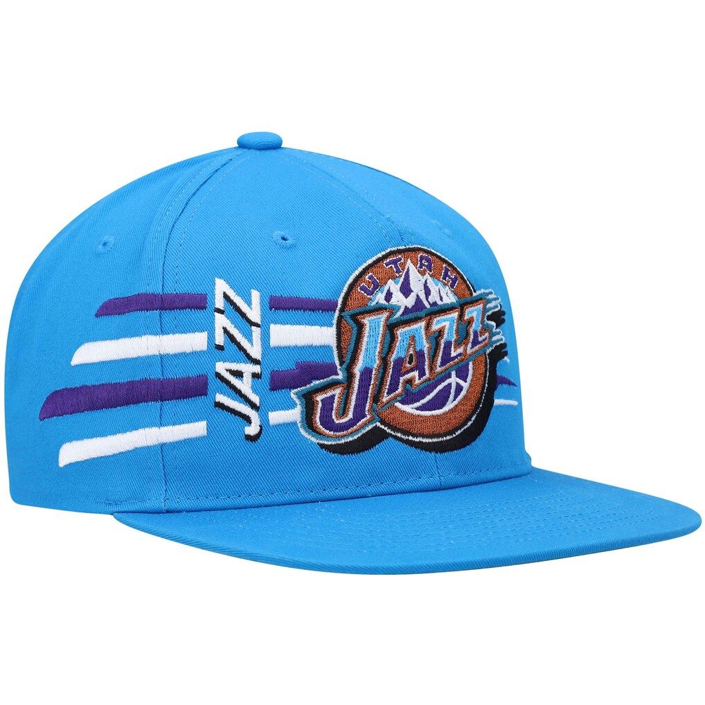 Utah Jazz Men’s Retro Bolt Mitchell & Ness Snapback Hat Utah Jazz Men’s Retro Bolt Mitchell & Ness Snapback Hat