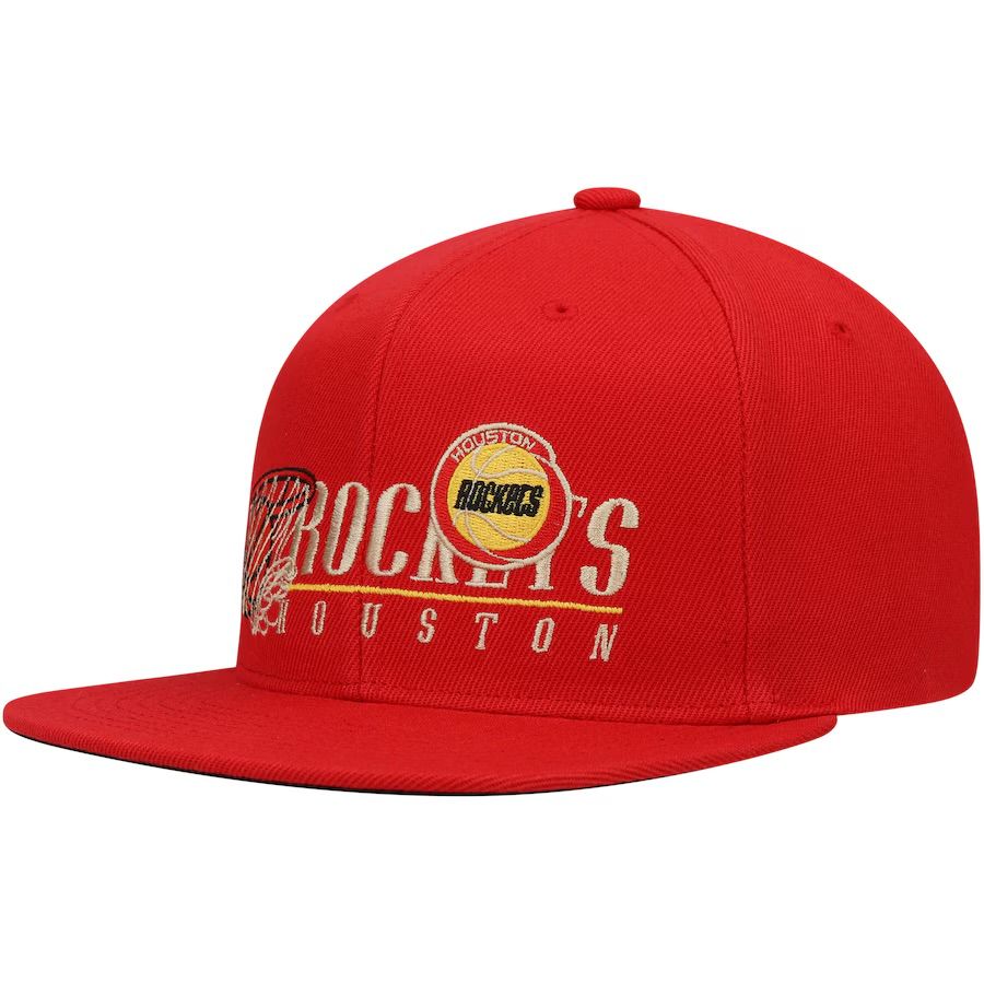 Houston Rockets Men’s Vintage Mitchell & Ness Snapback Hat