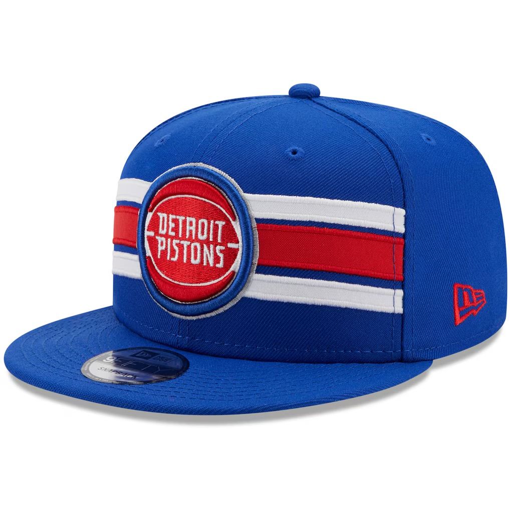 Detroit Pistons Men’s Strike New Era 9Fifty Snapback Hat
