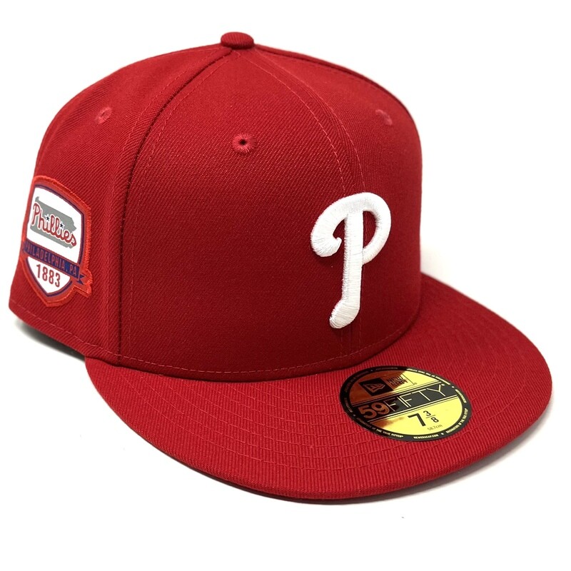 Philadelphia Phillies Men's City Side New Era 59Fifty Fitted Hat Philadelphia Phillies Men's City Side New Era 59Fifty Fitted Hat