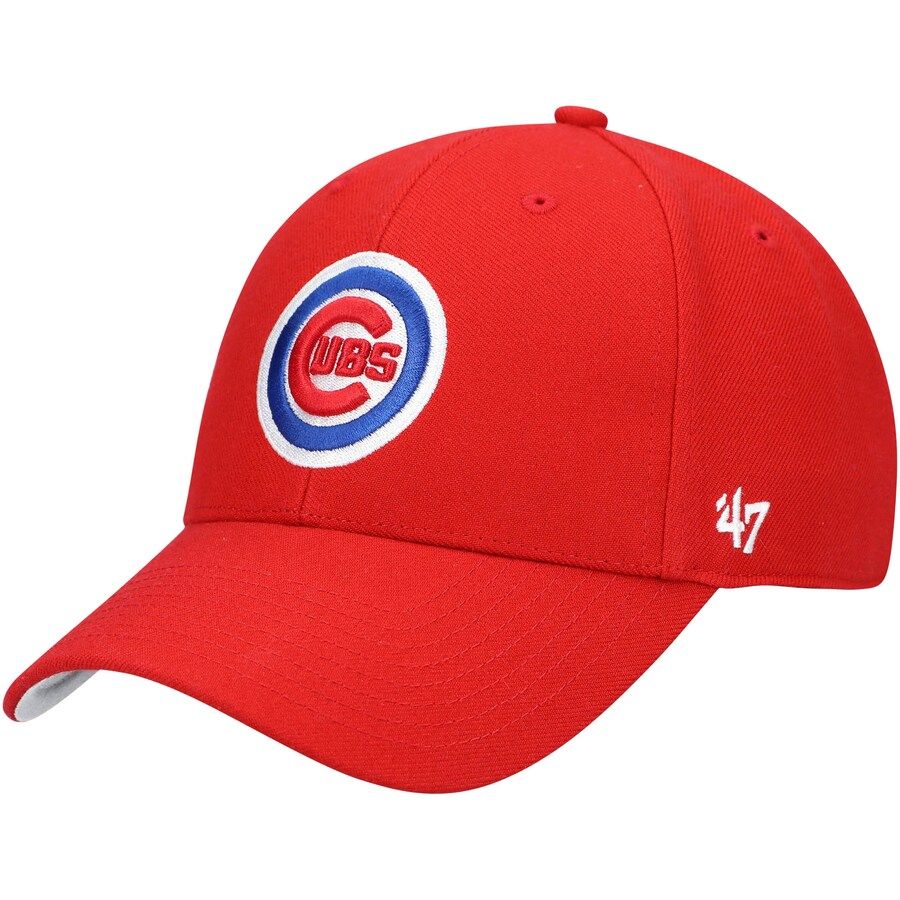 Chicago Cubs Men's 47 Brand MVP Adjustable Hat Chicago Cubs Men's 47 Brand MVP Adjustable Hat
