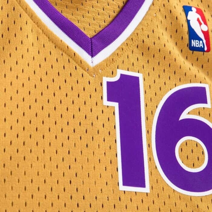 Sacramento Kings Peja Stojakovic Gold Swingman Jersey