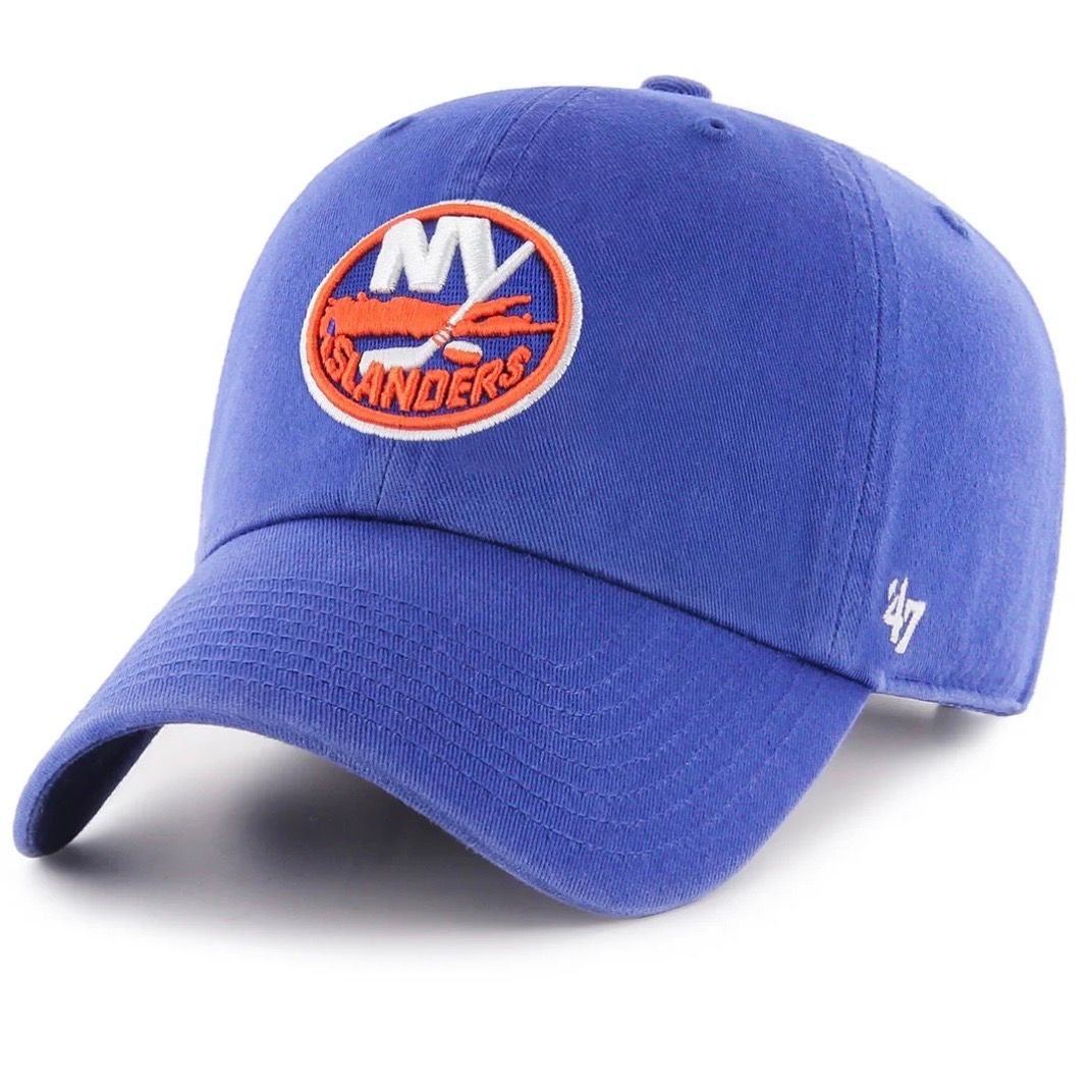 New York Islanders Men’s Blue 47 Brand Clean Up Adjustable Hat