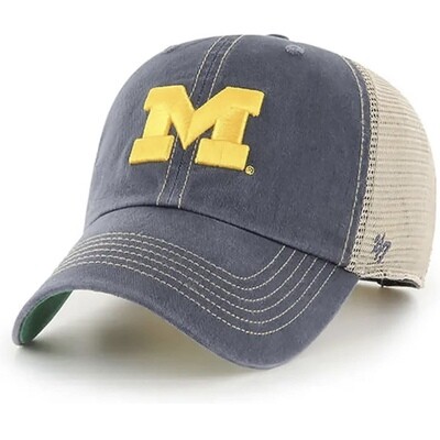 Michigan Wolverines Men’s 47 Trawler Clean Up Adjustable Hat