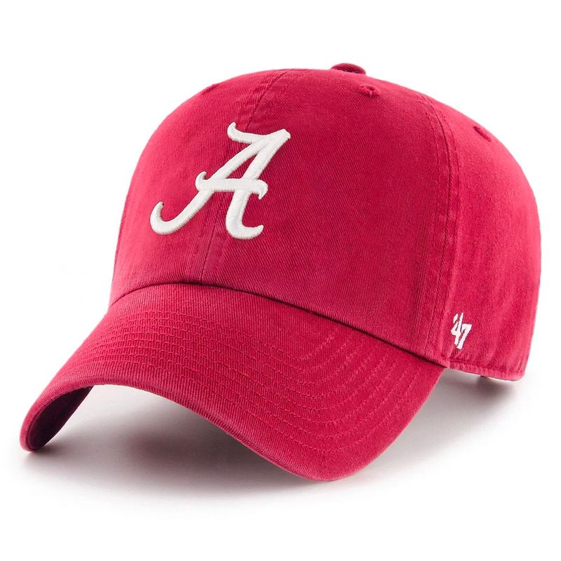 Alabama Crimson Tide Men’s 47 Brand Clean Up Adjustable Hat