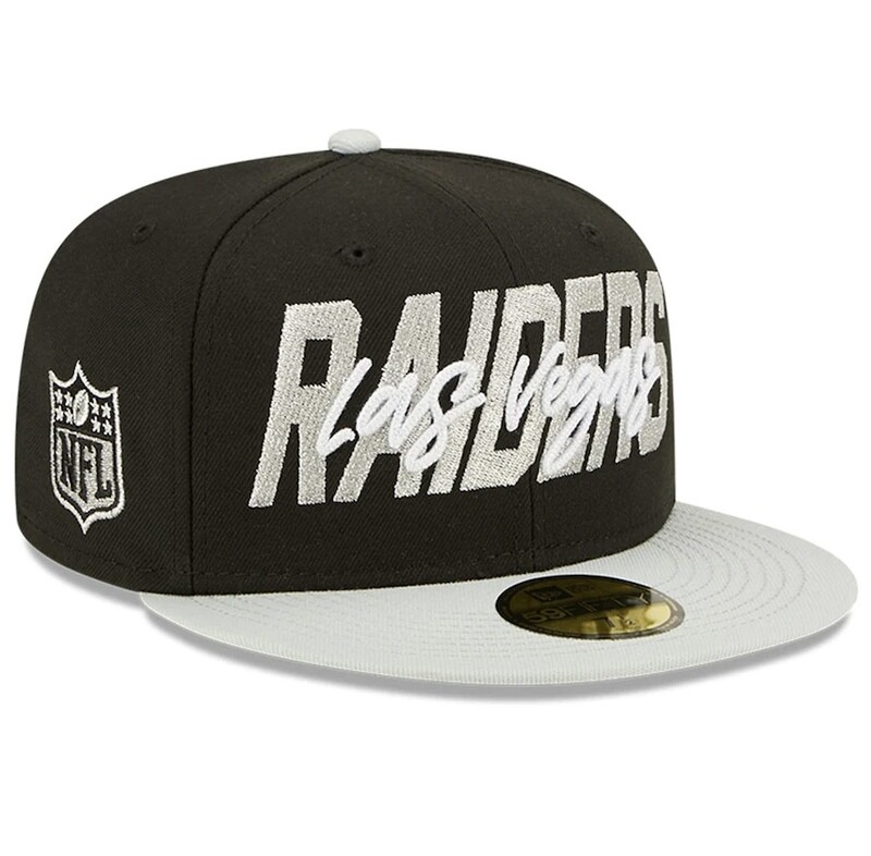 Las Vegas Raiders Men’s New Era NFL Draft On Stage 59FIFTY Fitted Hat