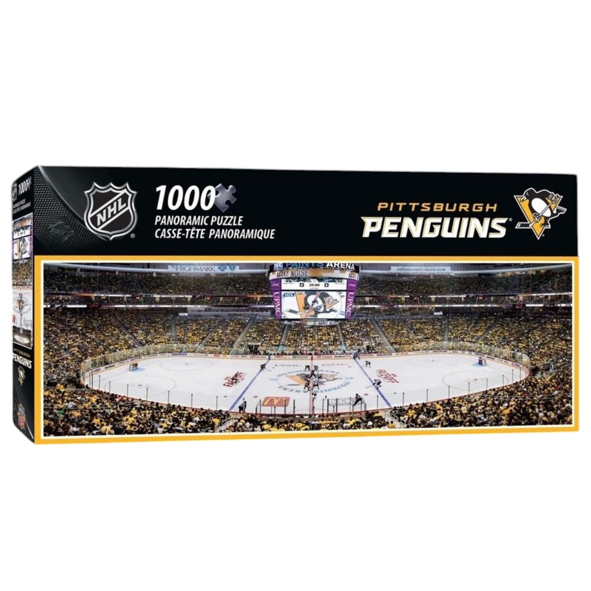 Pittsburgh Penguins 1000 Piece Panoramic Puzzle Pittsburgh Penguins 1000 Piece Panoramic Puzzle