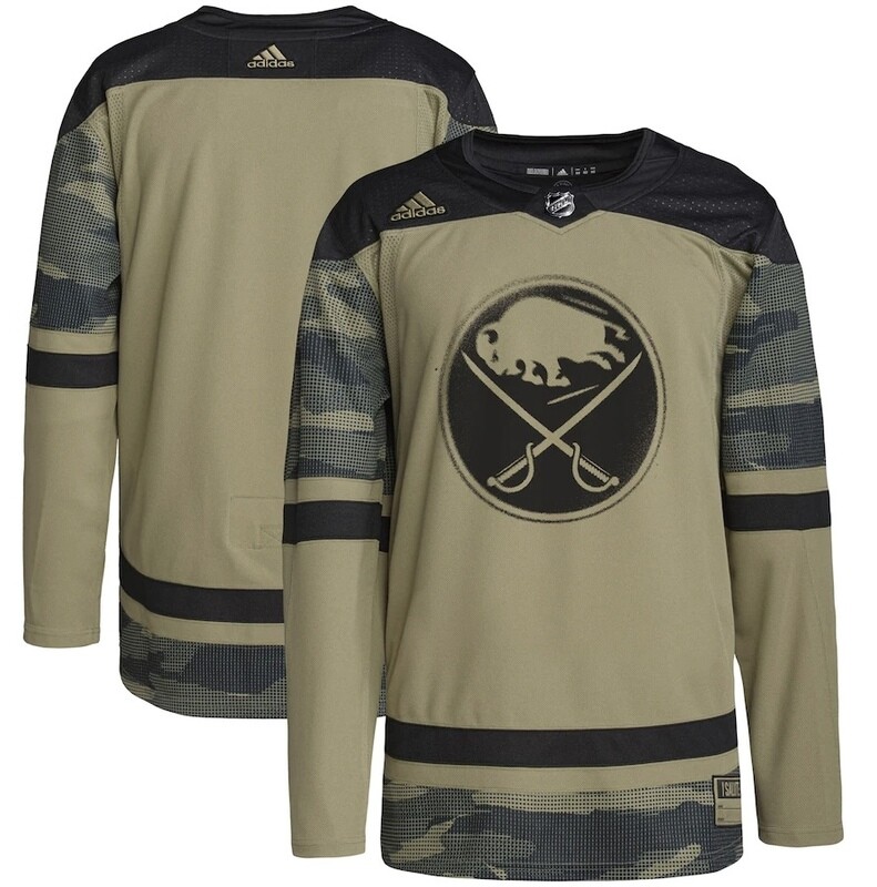 Buffalo Sabres Men’s Adidas Camo Military Appreciation Team Authentic Practice Jersey