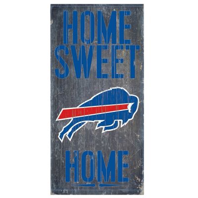 Buffalo Bills 6" x 12" Home Sweet Home Wooden Sign