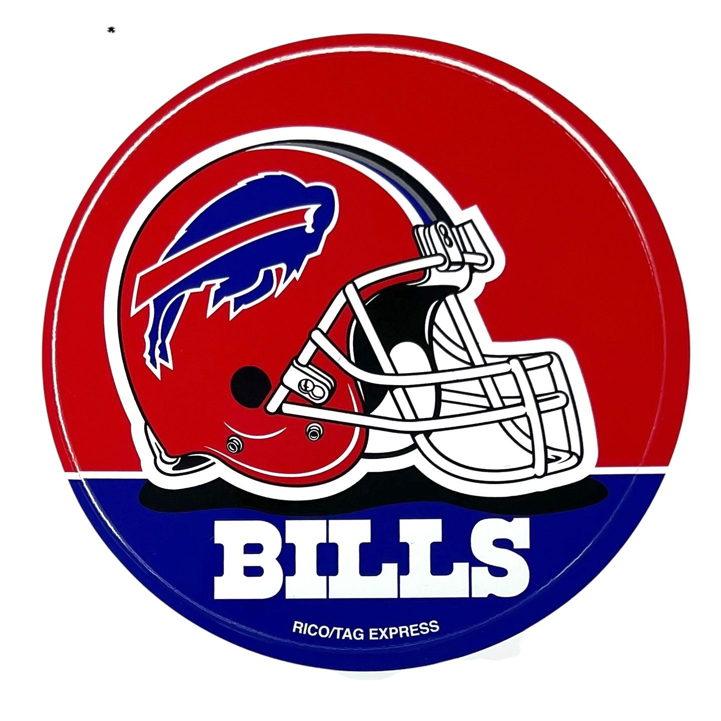 Buffalo Bills 4.5" Vinyl Round Decal