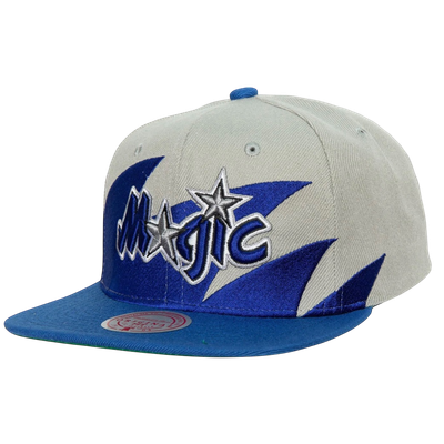Orlando Magic Men’s Mitchell & Ness NBA Sharktooth Snapback Hat