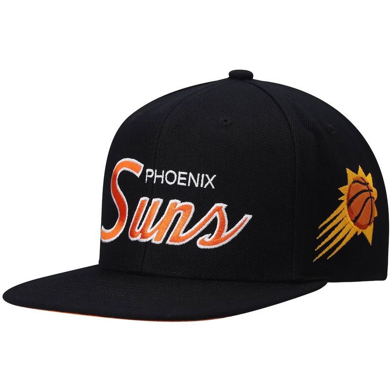 Phoenix Suns Men's Mitchell & Ness Team Script 2.0 Snapback Hat