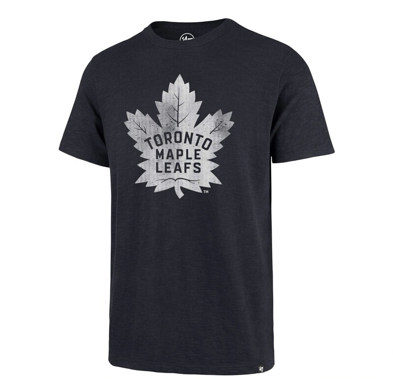 Toronto Maple Leafs Men's 47 Legacy Grit Weathered Scrum T-Shirt Toronto Maple Leafs Men's 47 Legacy Grit Weathered Scrum T-Shirt