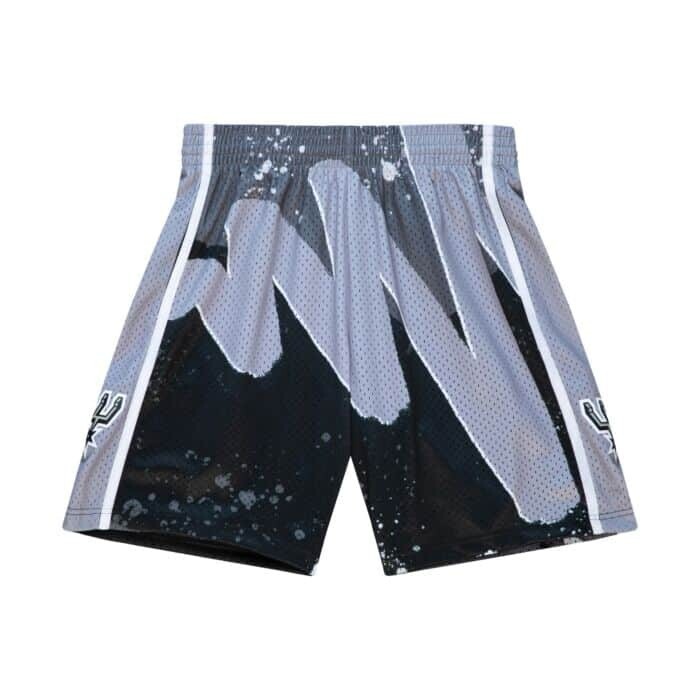 San Antonio Spurs 98-99 Men's Mitchell & Ness Hyper Hoops Swingman Shorts San Antonio Spurs 98-99 Men's Mitchell & Ness Hyper Hoops Swingman Shorts