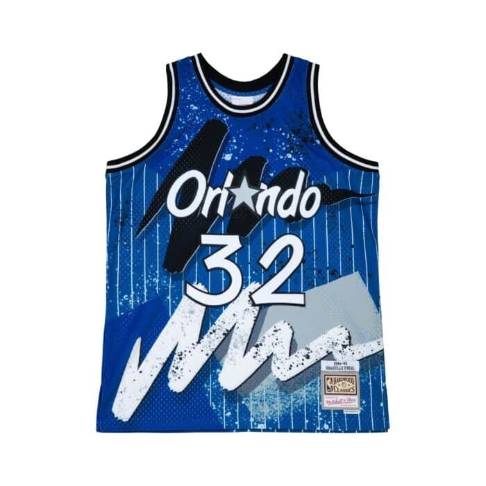Orlando Magic Shaquille O’Neal 1994-95 Men’s Hyper Mitchell & Ness Swingman Jersey Orlando Magic Shaquille O’Neal 1994-95 Men’s Hyper Mitchell & Ness Swingman Jersey