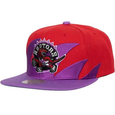 Toronto Raptors Men’s Mitchell & Ness NBA Sharktooth Snapback Hat