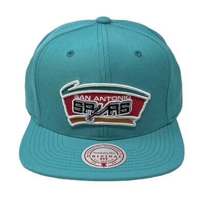 San Antonio Spurs Men’s Teal Mitchell & Ness NBA Team Ground 2.0 Snapback Hat San Antonio Spurs Men’s Teal Mitchell & Ness NBA Team Ground 2.0 Snapback Hat