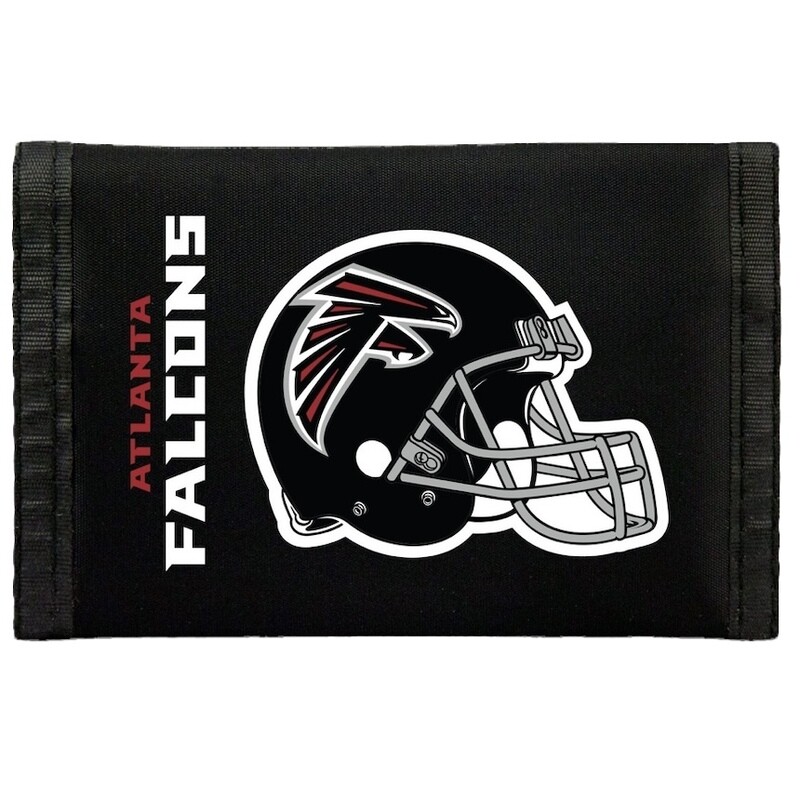 Atlanta Falcons Nylon Tri-Fold Wallet Atlanta Falcons Nylon Tri-Fold Wallet