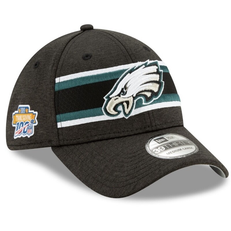 Philadelphia Eagles Thanksgiving Men's New Era 39Thirty Flex Fit Hat