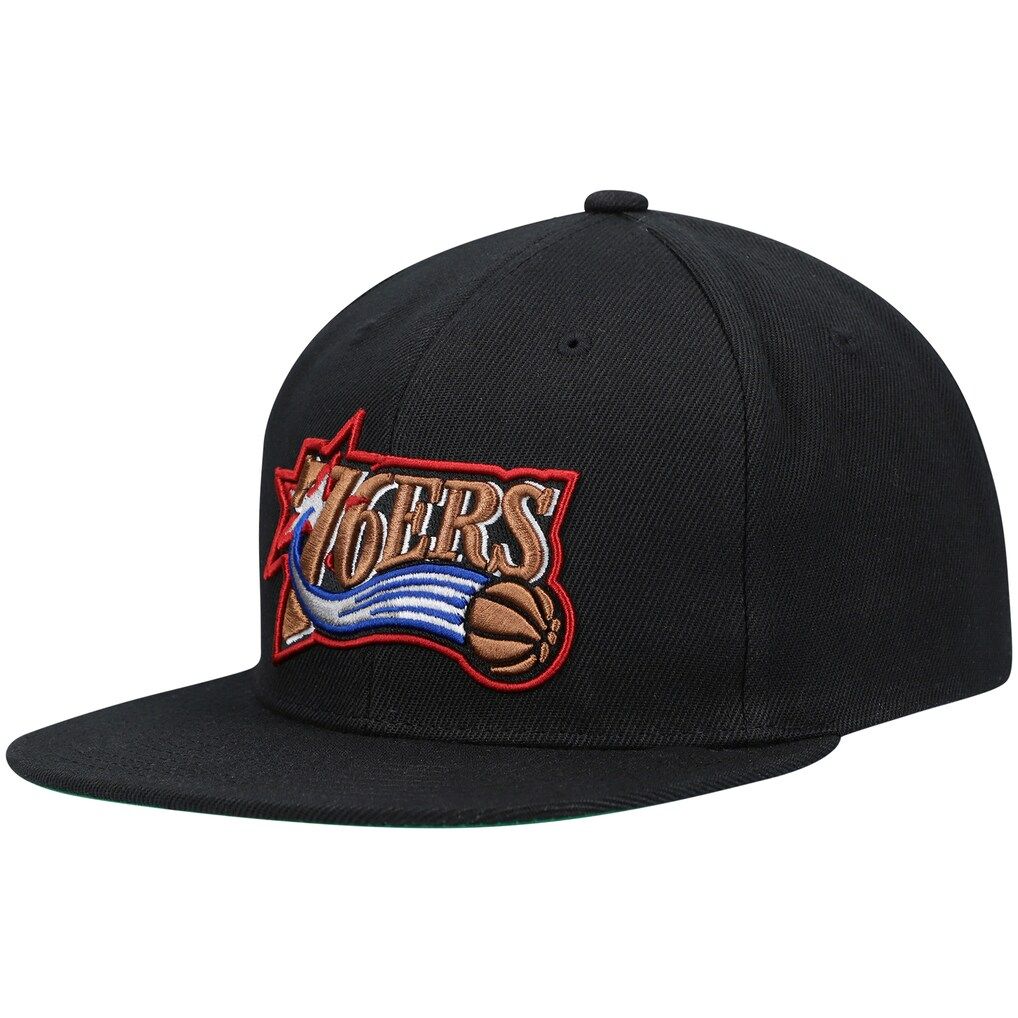 Philadelphia 76ers Men’s Mitchell & Ness Core Basic Snapback Hat