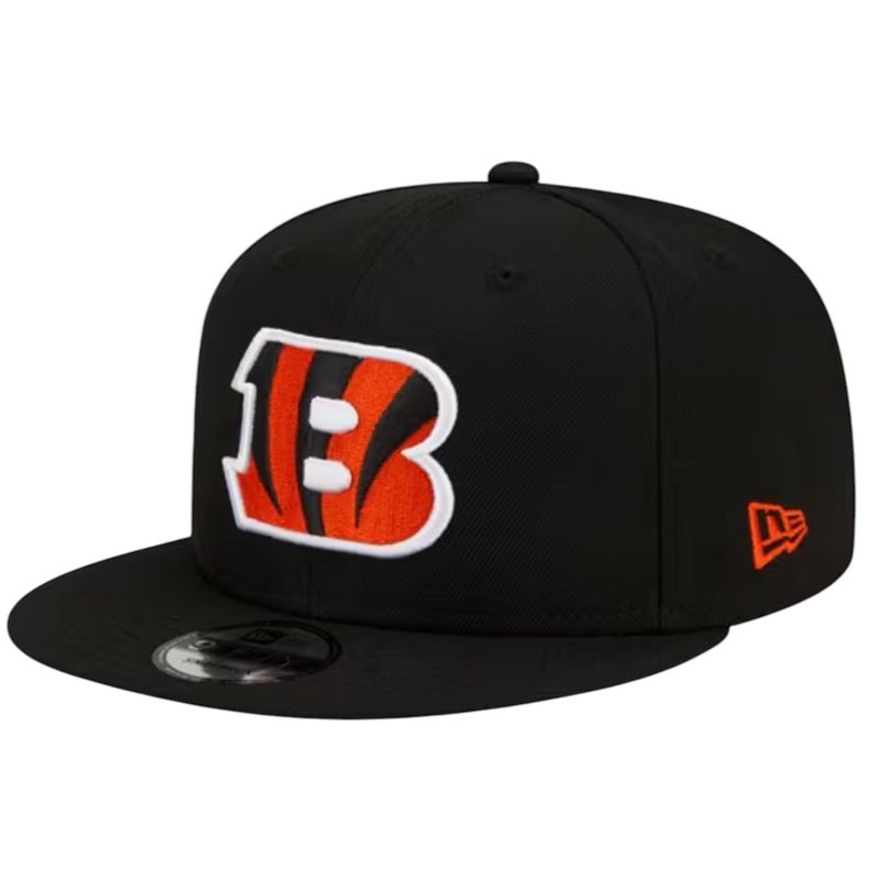 Cincinnati Bengals Men's Black New Era 9Fifty Snapback Hat