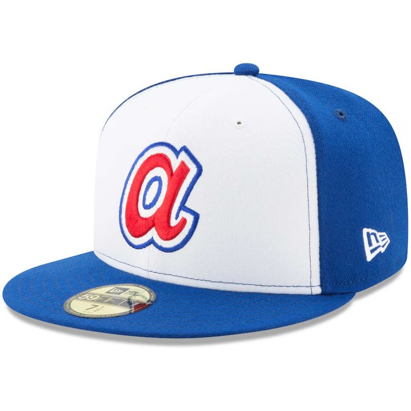 Atlanta Braves Men's Cooperstown New Era 59Fifty Wool Fitted Hat Atlanta Braves Men's Cooperstown New Era 59Fifty Wool Fitted Hat