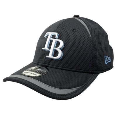 Tampa Bay Rays Men's Gray New Era 39Thirty Flex Fit Hat Tampa Bay Rays Men's Gray New Era 39Thirty Flex Fit Hat