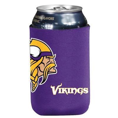 Minnesota Vikings Oversized Logo 12 Ounce Can Cooler Koozie
