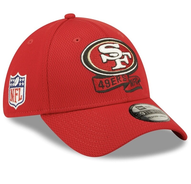 San Francisco 49ers Men’s Red New Era 39Thirty Sideline Official Coach Flex Fit Hat San Francisco 49ers Men’s Red New Era 39Thirty Sideline Official Coach Flex Fit Hat