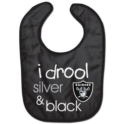 Las Vegas Raiders Fan All Pro Baby Bib Las Vegas Raiders Fan All Pro Baby Bib