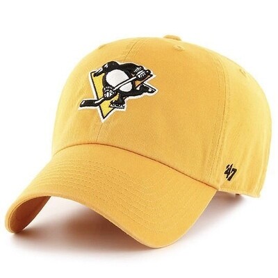 Pittsburgh Penguins Men’s 47 Brand Clean Up Adjustable Hat