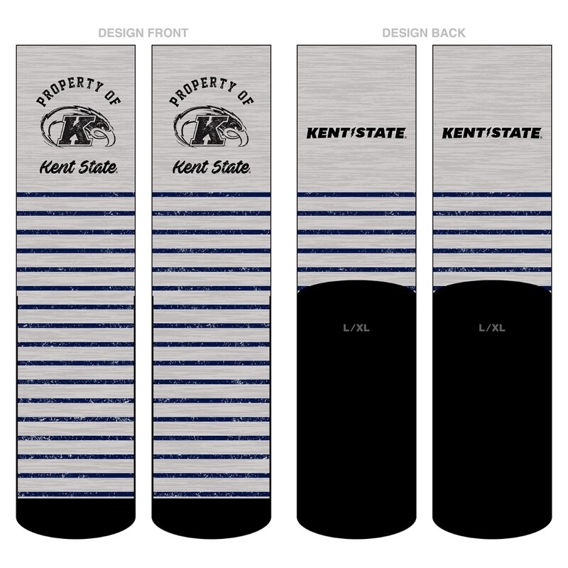 Kent State Golden Flashes Adult Graphic Socks